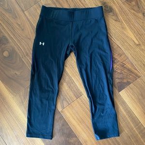 [Under Armour] All Season Black Capri Leggings